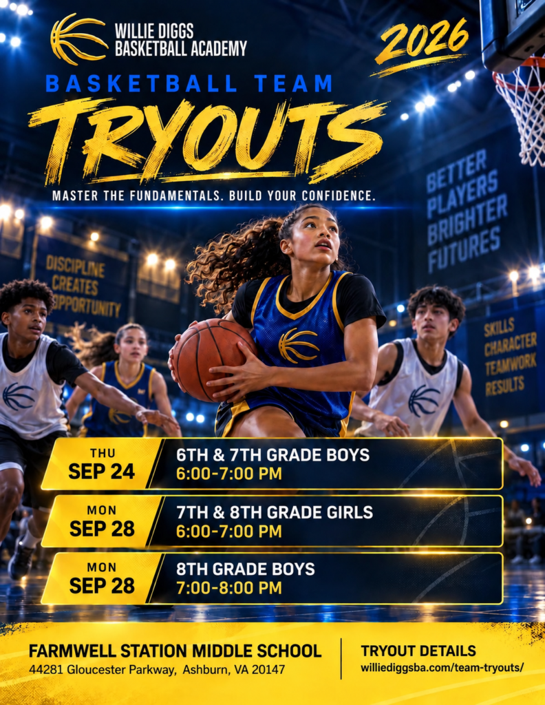 WDBA Fall Basketball Tryout
